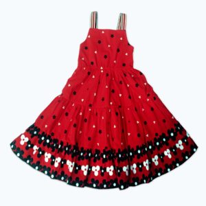 Red Madrid Party Dress